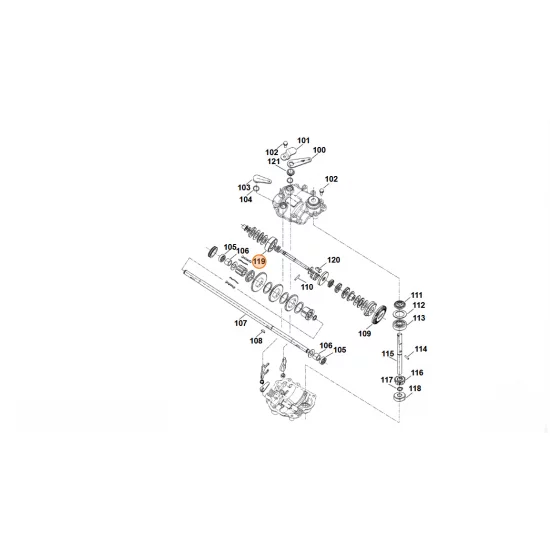 STIHL  Bęben sprzęgła 6105 162 0510